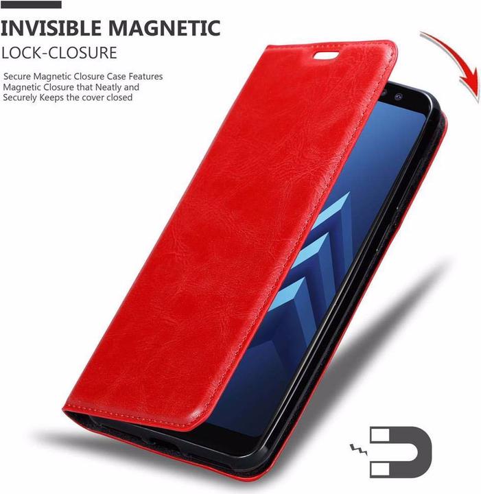 Immagine prodotto Cadorabo Copertina magnetica invisibile del libro (Samsung Galaxy A6)
