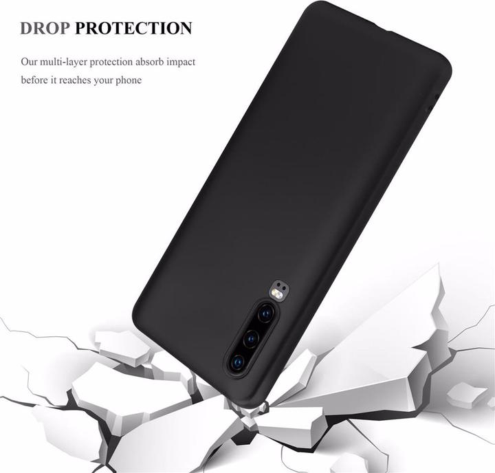 Actual product image Cadorabo TPU Matt Metallic Cover (Huawei P30)