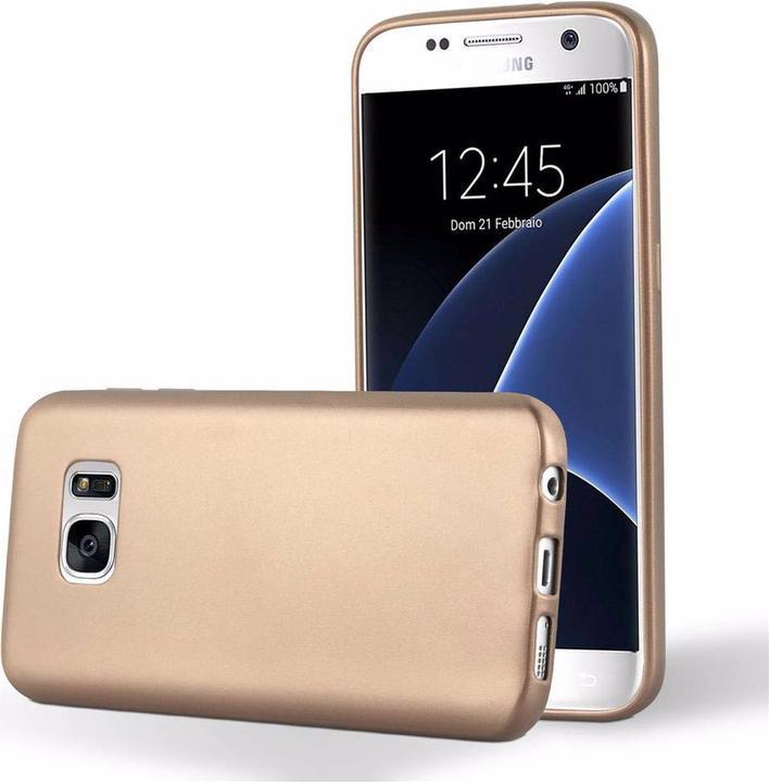 Actual product image Cadorabo TPU Matt Metallic Cover (Samsung Galaxy S7)