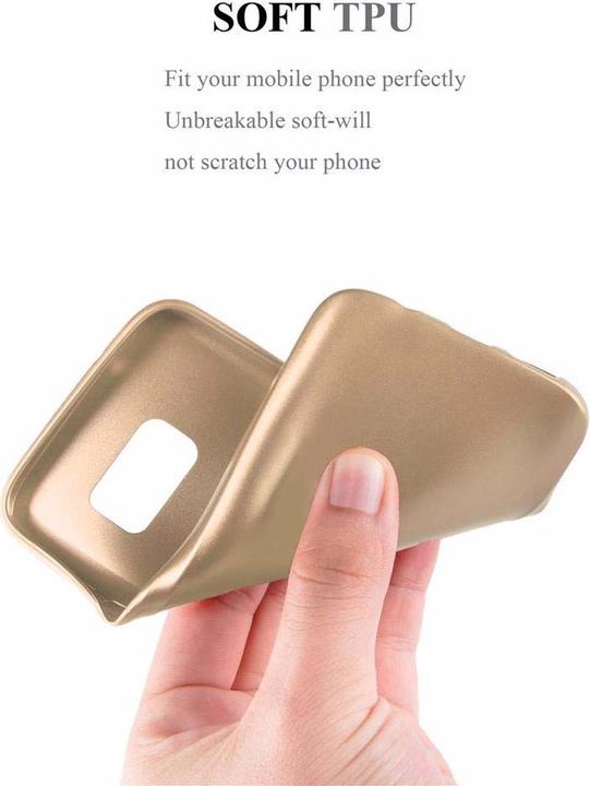 Actual product image Cadorabo TPU Matt Metallic Cover (Samsung Galaxy S7)