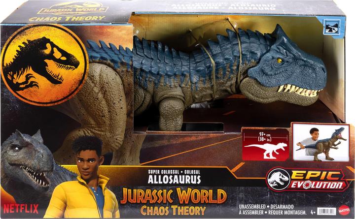 Actual product image Jurassic World New Super Colossal Allosaurus