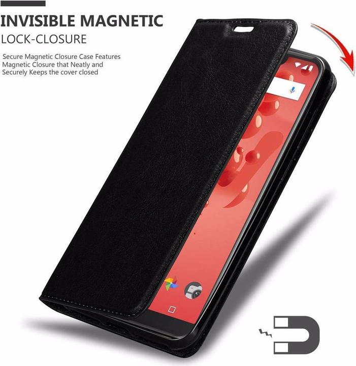 Immagine prodotto Cadorabo Copertina magnetica invisibile del libro (Wiko View 2 Plus)
