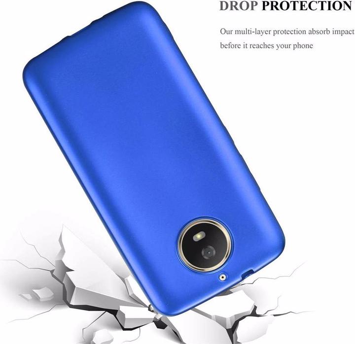 Actual product image Cadorabo TPU Matt Metallic Cover (Motorola Moto G5S)