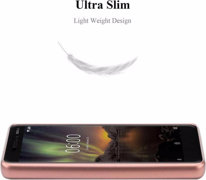 Actual product image Cadorabo TPU Matt Metallic Cover (Nokia 6.1)