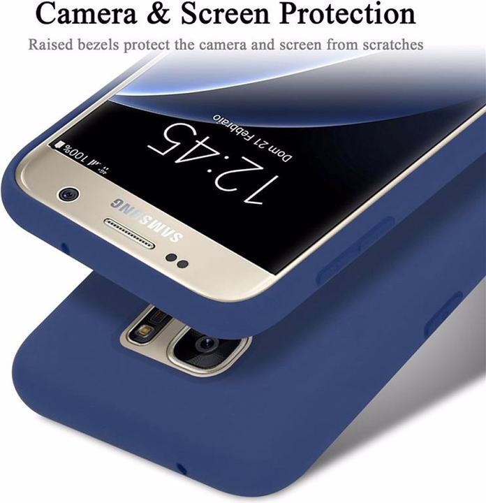 Image du produit Cadorabo TPU Liquid Silicone Case Cover (Samsung Galaxy S7)