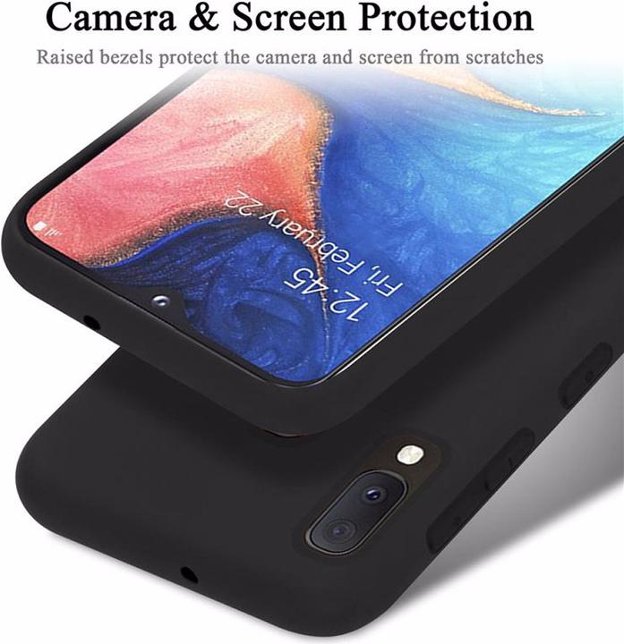 Produktbild Cadorabo TPU Liquid Silicone Case Cover (Samsung Galaxy A20e)