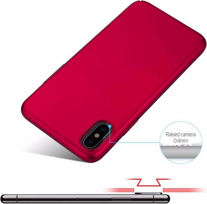 Productafbeelding Cadorabo Harde kaft Matte metalen omslag (Apple iPhone X)