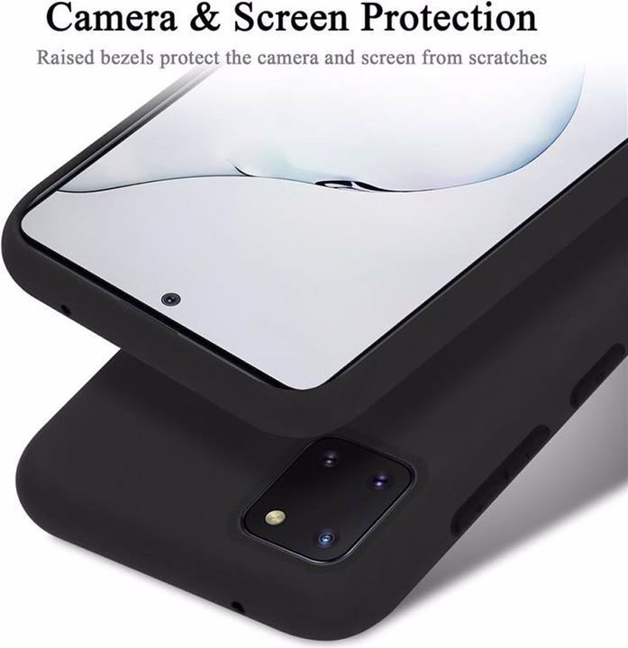 Produktbild Cadorabo TPU Liquid Silicone Case Cover (Samsung Galaxy Note 10 Lite, Samsung Galaxy A81)