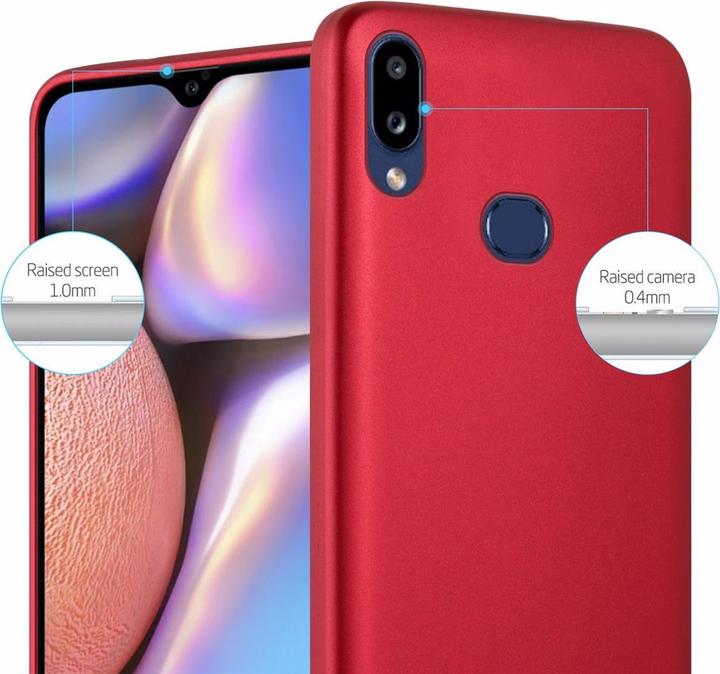 Actual product image Cadorabo TPU Matt Metallic Cover (Samsung Galaxy A10s, Samsung Galaxy M01s)