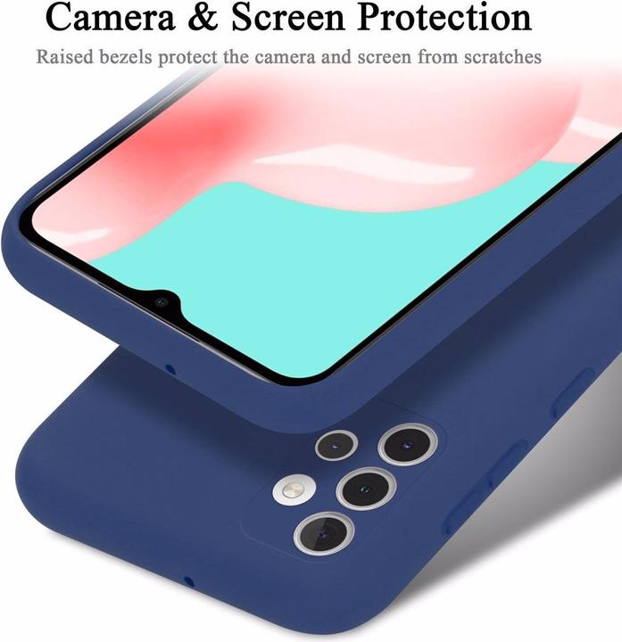 Actual product image Cadorabo TPU Liquid Silicone Case Cover (Samsung Galaxy A32)