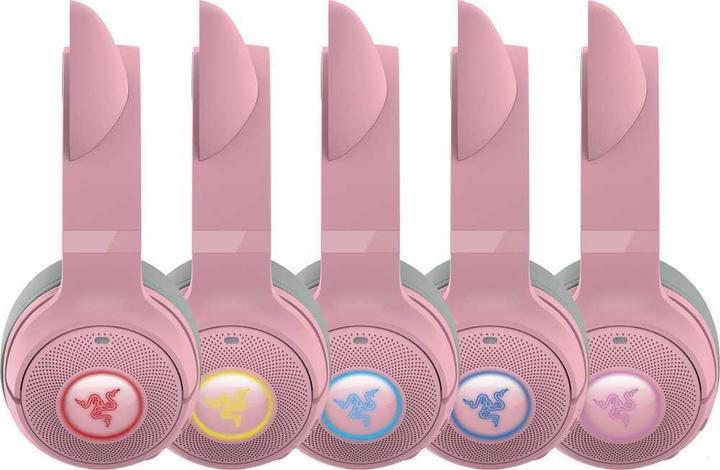 Image du produit Razer Kraken Kitty V2 BT - Quartz (Sans fil)