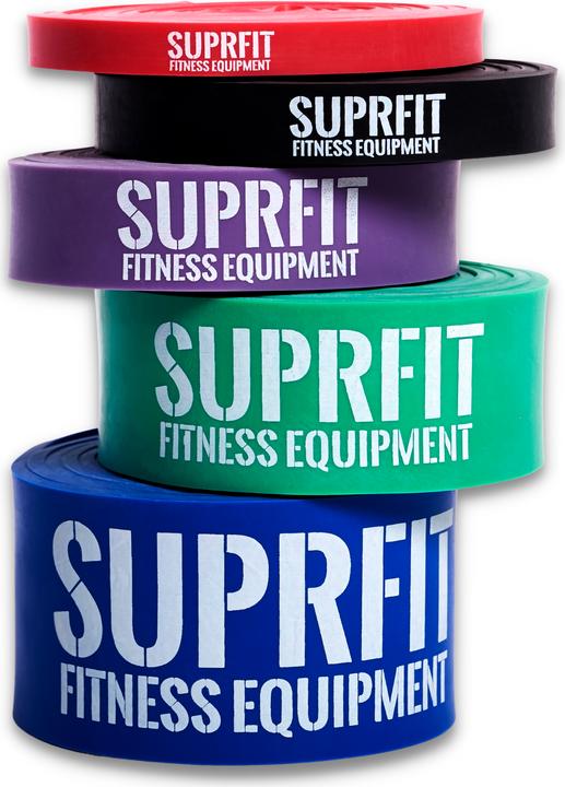 Suprfit Strength Band Sets Profi Set (1.04 m, Stark, Leicht, Extra Stark, Extra Leicht)