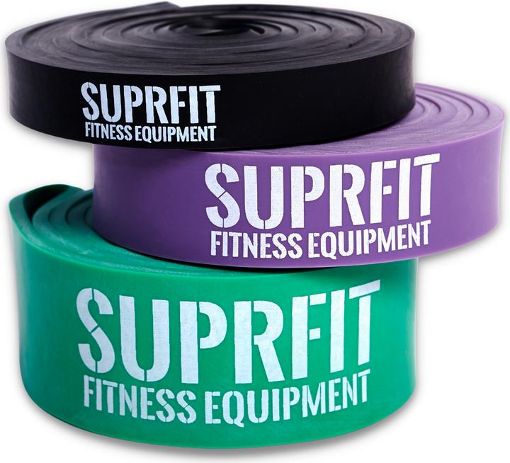 Actual product image Suprfit Strength Band Sets Intermediate Set (1.04 m, Strong, Easy, Medium)