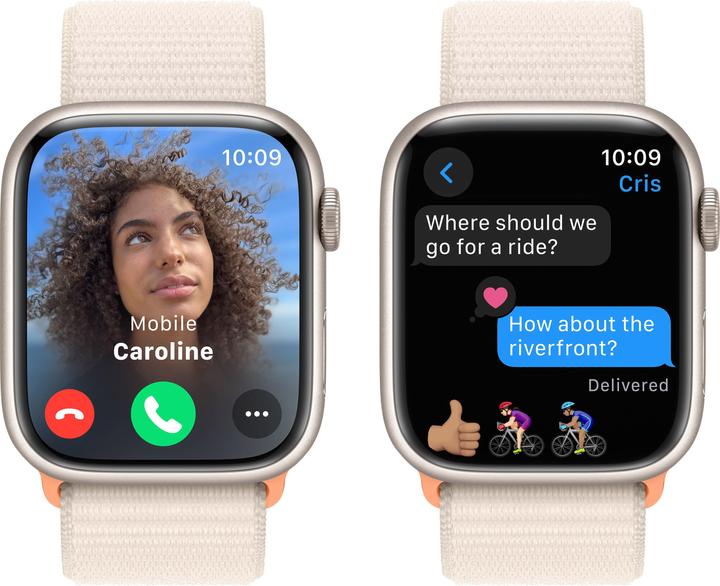 Immagine prodotto Apple Watch Series 9 (45 mm, Solo WiFi)