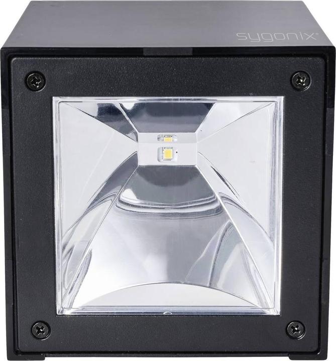 Immagine prodotto Sygonix SY-5499356 Lampada da parete solare 0,9 W bianco caldo nero (55 lm, IP44)
