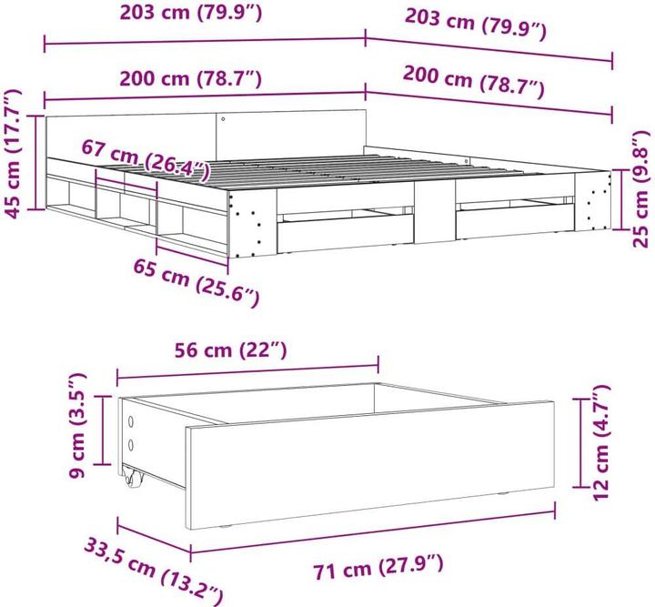 Actual product image VidaXL Keran (200 x 200 cm)