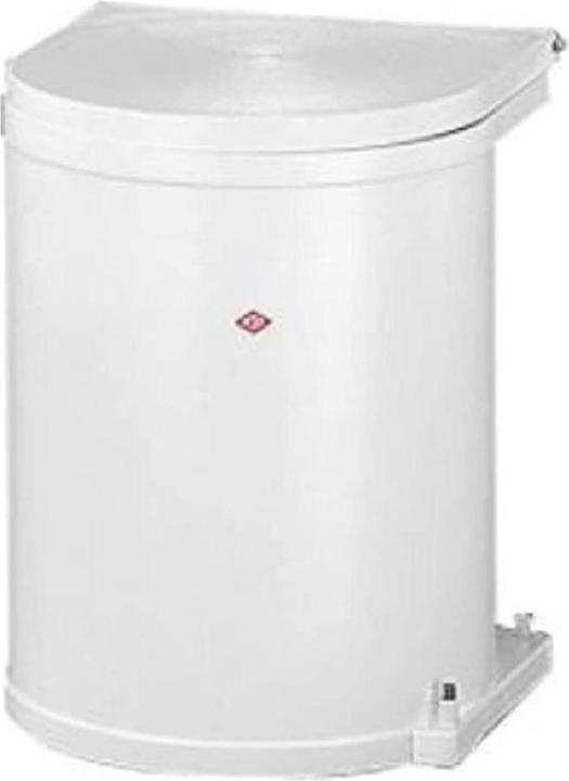 Produktbild Wesco Einbau-Abfalleimer 11 l 30cm weiss