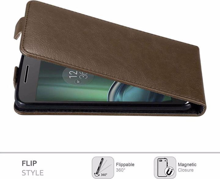 Image du produit Cadorabo Flip comme Invisible Cover (Motorola Moto G4 Play)