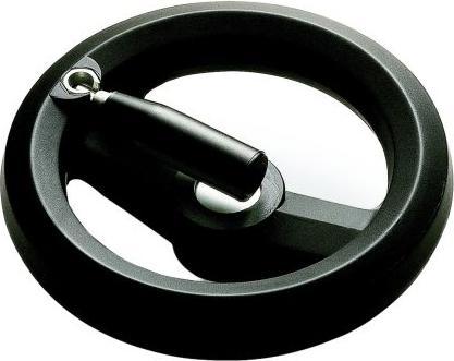 Actual product image Rs Pro Two spoke handwheel fold down handle