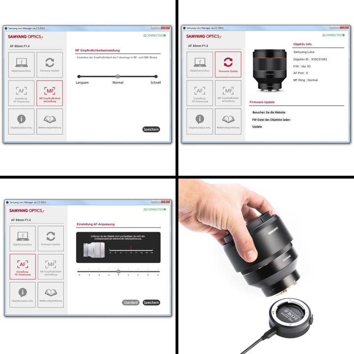 Produktbild Samyang Lens Station