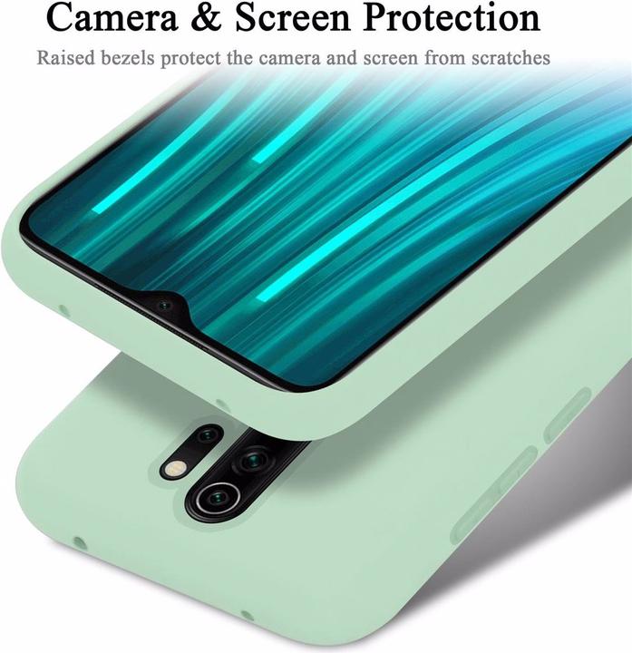 Immagine prodotto Cadorabo Copertura della cassa del silicone liquido TPU (Xiaomi Redmi Note 8 Pro)