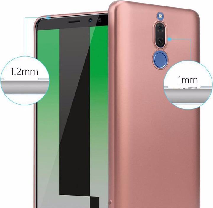 Actual product image Cadorabo TPU Matt Metallic Cover (Mate 10 Lite)