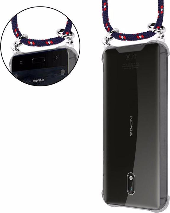 Produktbild Cadorabo TPU Handy Kette SILBER Cover