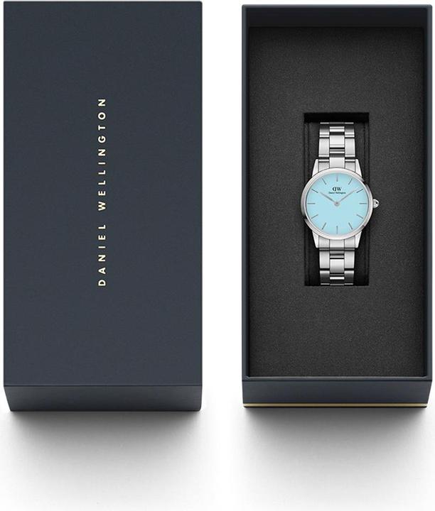 Immagine prodotto Daniel Wellington Iconic Link Capri Silver (36 mm) (Orologio da polso analogico, 36 mm)