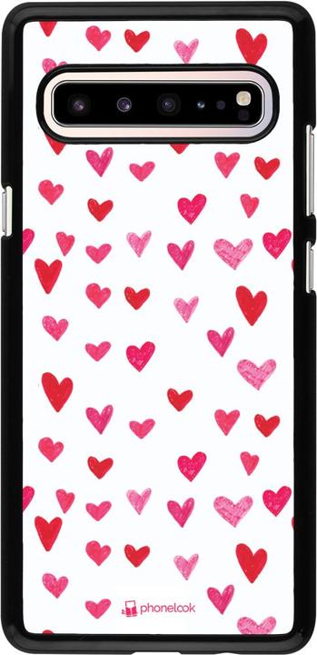 Produktbild PhoneLook Hülle Valentine 2022 Many pink hearts (Samsung Galaxy S10 5G)