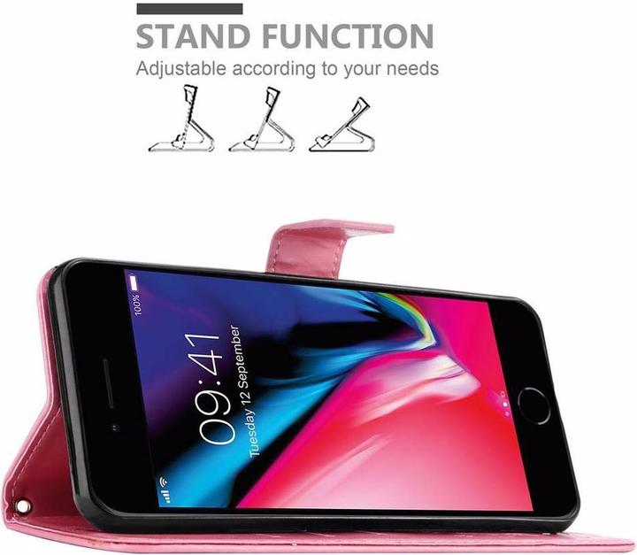 Image du produit Cadorabo Couverture du livre de fleurs (Apple iPhone 7, Apple iPhone SE (2ème génération))