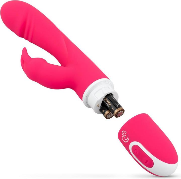 Actual product image Easytoys Rabbit Vibrator Rosa