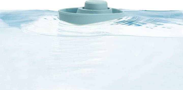 Image du produit Plantoys Bateau cabriolet bleu pastell en caoutchouc