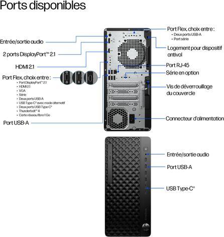 Immagine prodotto HP ELITEDESK 8 TOWER G1I U5-235 (Intel Core Ultra 5 235, 16 GB, 512 GB, Grafica Intel Arc)
