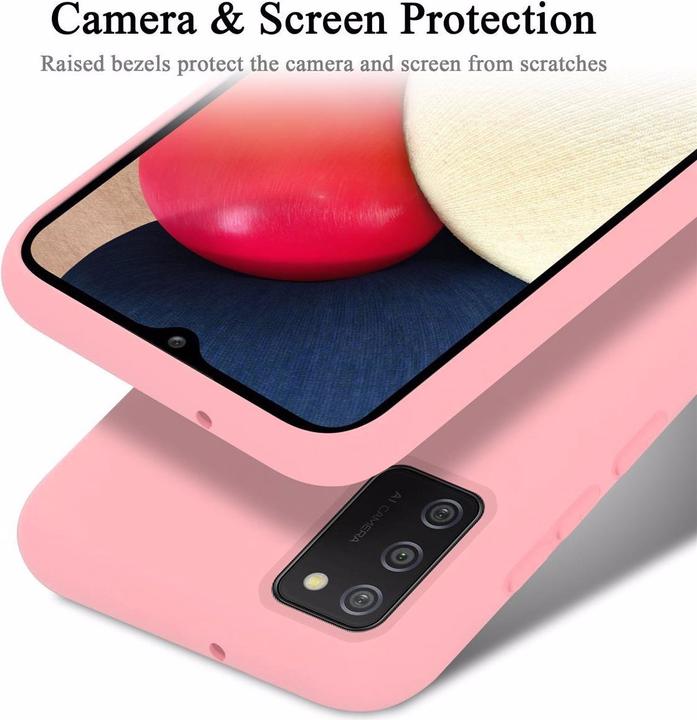 Productafbeelding Cadorabo TPU Liquid Silicone Case Cover (Samsung Galaxy A02s)