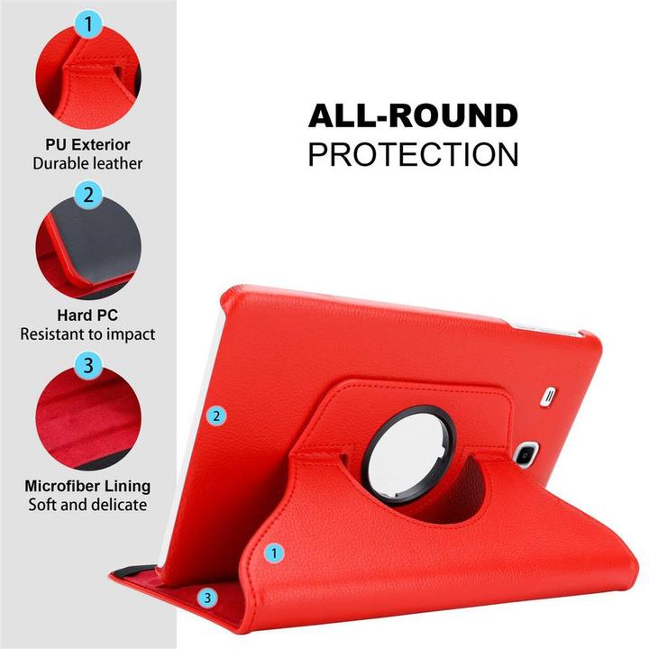 Produktbild Cadorabo Tablet Book Cover (Galaxy Tab E 9.6)
