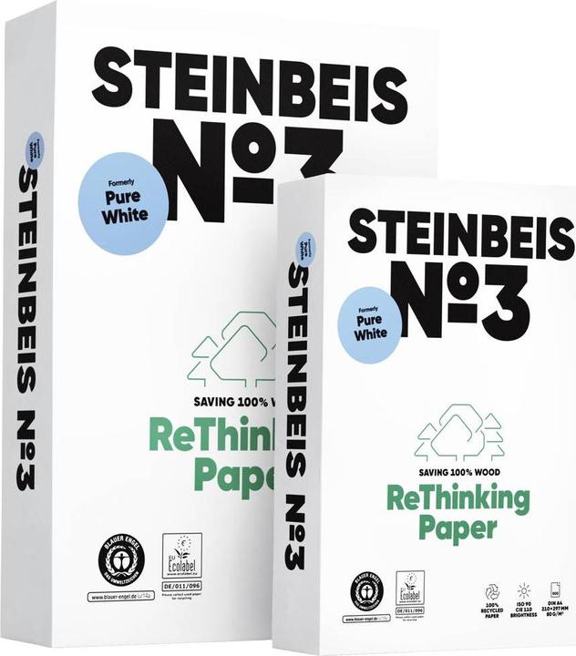 Produktbild Steinbeis Druckerpapier (80 g/m², 500 x, A4)