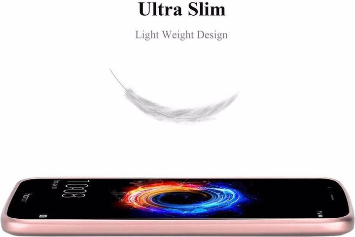Image du produit Cadorabo Couverture métallique mate TPU (Honor 8 Pro)
