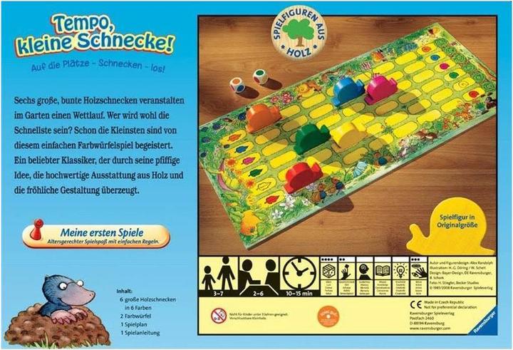 Productafbeelding Ravensburger Schiet op, kleine slak! (Duits)
