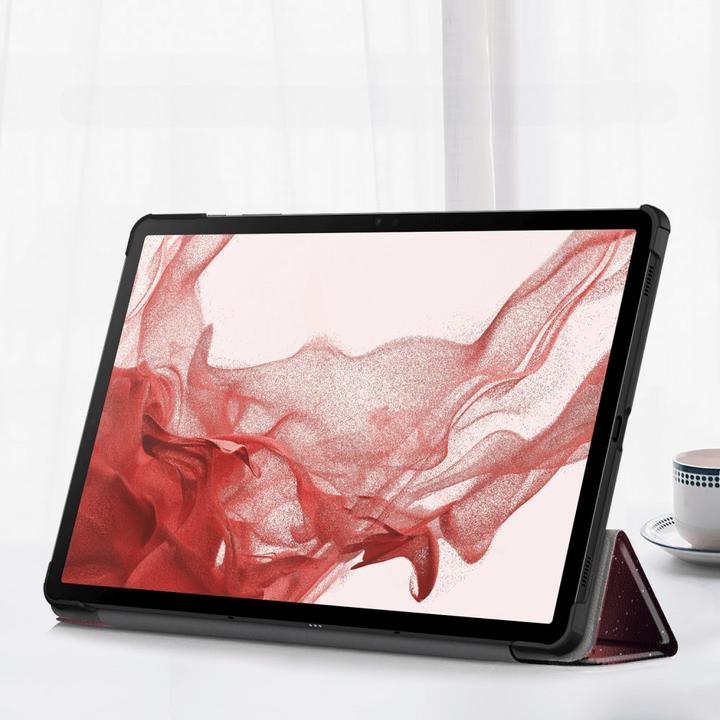 Actual product image Cover-Discount Galaxy Tab S9+ - Tri-fold Smart Case Forest (Galaxy Tab S10+, Galaxy Tab S9+)