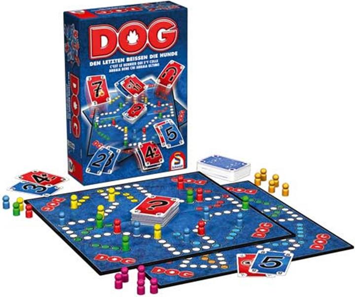 Actual product image Schmidt Spiele The last one to bite the dogs (German, French, Italian)