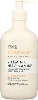Image du produit Baylis & Harding Kindness+ Vitamine C + Niacinamide Nettoyage et éclat des mains (Savon liquide, 500 ml)
