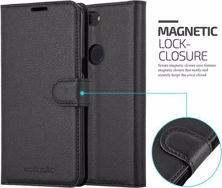 Actual product image Cadorabo Book with stand function cover (OnePlus 5T)