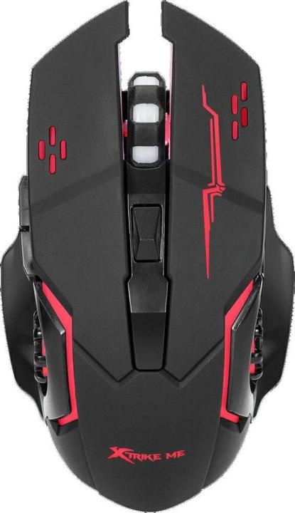 Xtrike Me Mysz gamingowa bezprzewodowa GW-601 czarny/black