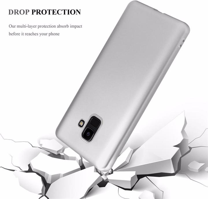 Image du produit Cadorabo Couverture métallique mate TPU (Samsung Galaxy J6)