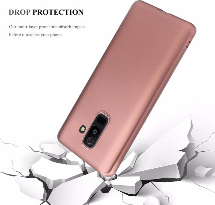 Immagine prodotto Cadorabo Copertura metallica opaca in TPU (Samsung Galaxy A6+)