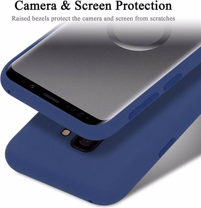 Actual product image Cadorabo TPU Liquid Silicone Case Cover (Samsung Galaxy S9+)