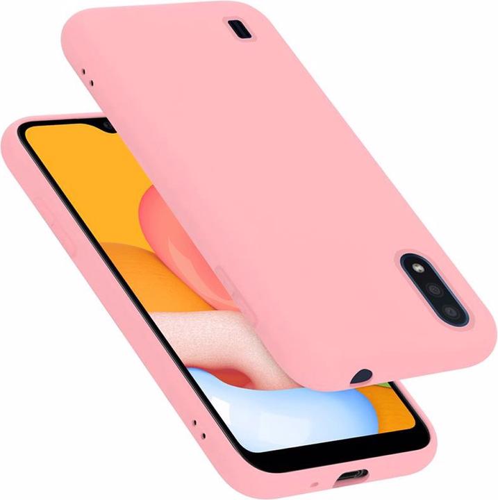 Immagine prodotto Cadorabo Copertura della cassa del silicone liquido TPU (Samsung Galaxy A01)