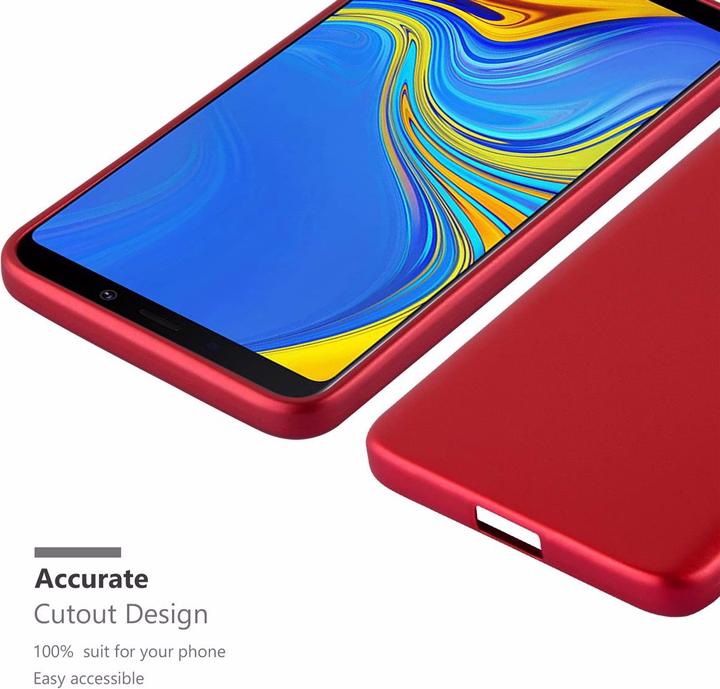 Actual product image Cadorabo TPU Matt Metallic Cover (Samsung Galaxy A9 (2018))