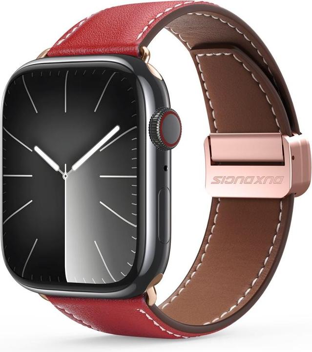 Actual product image Dux Ducis YA bracelet (45 mm, 44 mm, 42 mm, 49 mm, Genuine leather)