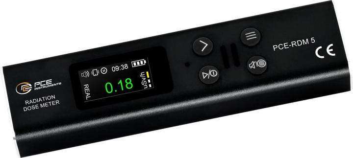 Image du produit PCE Instruments PCE-RDM 5 Tube de comptage Geiger-Müller Rayonnement : gamma, alpha, Röntge